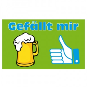 Bier / Fußball / Spass / Tier / Unpolitische Fahnen