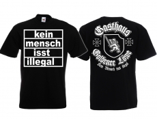 T-Hemd - Kein Mensch isst Illegal