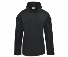 Tactical Langarm Shirt - schwarz