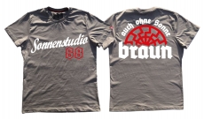 Premium Shirt - Sonnenstudio 88 - grau