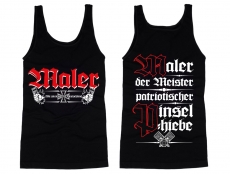 Muskelshirt/Tank Top - Maler - Pinselhiebe