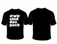 Frauen T-Shirt - Wir sind das Pack