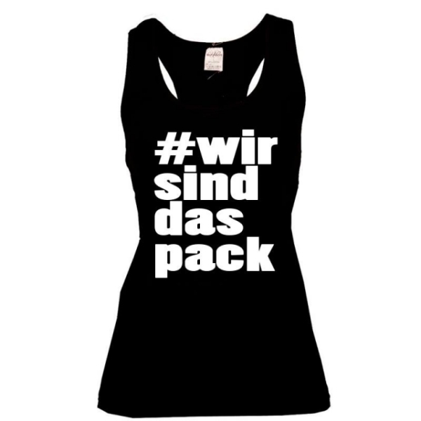 Frauen Top - Wir sind das Pack