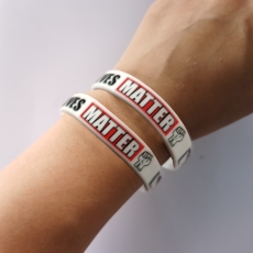 Silikon Armband - White Lives Matter