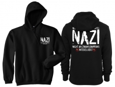 Kapuzenpullover - NAZI - Nicht An Zwangsimpfung Interessiert - Motiv2