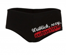 Frauen Hotpants - Weiblich, sexy, Rechtsextrem