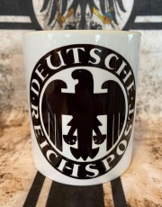 Tasse - Deutsche Reichspost - schwarz