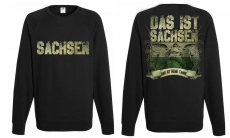 Langarmshirt - Meine Fahne - Sachsen