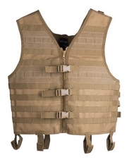 Weste - MOLLE CARRIER WESTE GEN.II - COYOTE