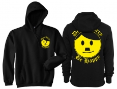 Kapuzenpullover - Nettes Gesicht - Dont worry be happy - Motiv 2