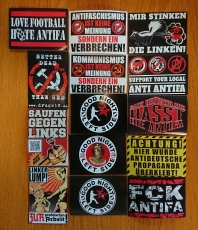 +++AKTUELL AUSVERKAUFT+++Aktivisten Paket - FCK ANTIFA - 300 Stück