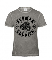 T-Hemd - Used Look - German Solider - Motiv 1 - Grey Clash +++RAUSVERKAUF+++