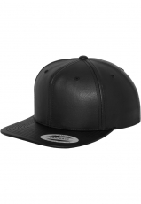 Cap - Snapback - Full Synthetic Leather - Flexfit