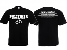 Frauen T-Shirt - Politiker haftbar machen - schwarz