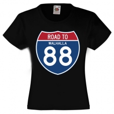 Frauen T-Shirt - Road to Walhalla