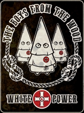 Blechschild - 20x30cm - KKK - The Boys from the Hood