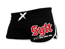 Frauen - Shorts Sylt - Sylt - Döp dödö Döp - schwarz - SWR