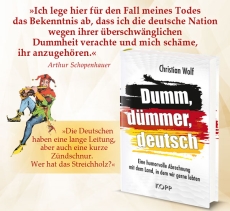 Buch - Dumm, dümmer, deutsch