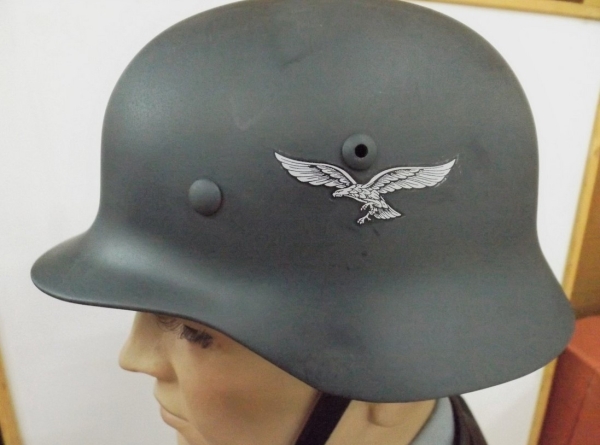 Stahlhelm - Luftwaffe - Flieger/Flak - LW-Adler + SWR (REPRO)