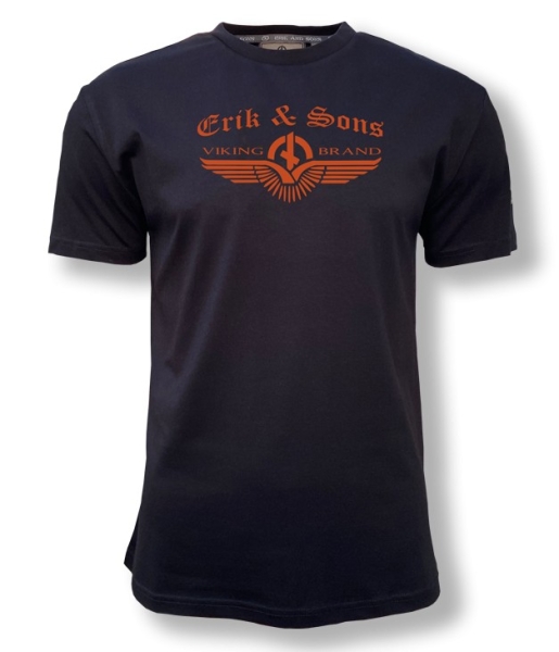 Erik & Sons - T-Shirt - HITRA - schwarz