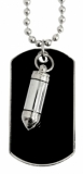 Halskette - Dogtag - Patrone