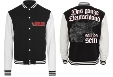 College Jacke - schwarz/weiß - Bismarck - Das ganze Deutschland