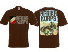 Frauen T-Shirt - Afrika Korps - braun