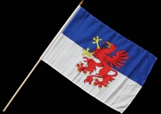 Stock-Flagge - Pommern