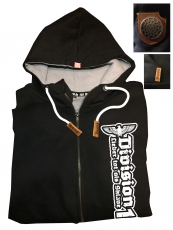 Druck18 Premium - Kapuzenjacke - Division18 - schwarz