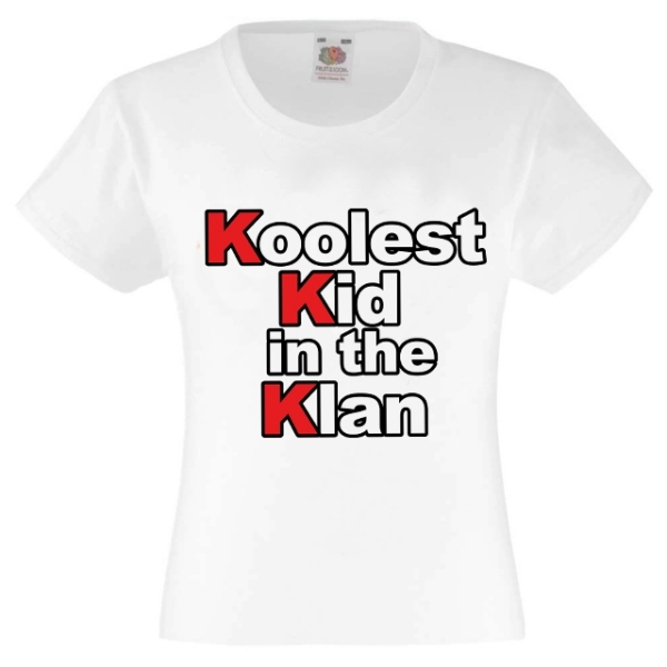 Kinder T-Shirt - Koolest Kid - weiß