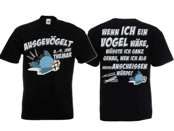 Frauen T-Shirt - Themar - ausgevögelt