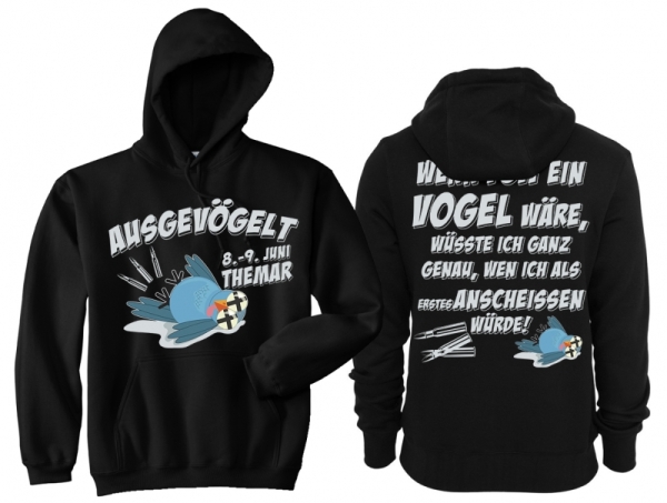 Frauen - Kapuzenpullover - Themar - ausgevögelt