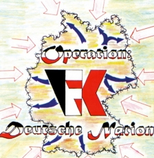 Frontalkraft - Operation Deutsche Nation LP - schwarz