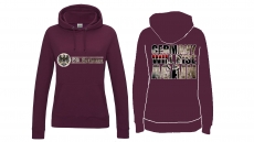 Frauen College Hoodie - Germany will rise again - burgundy